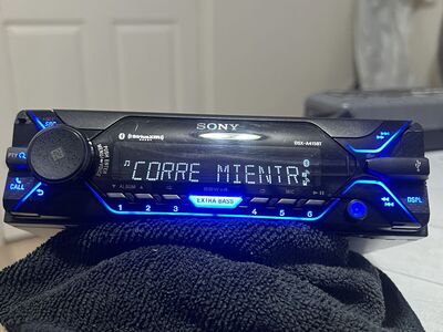 Sony Stereo extra bass BLUETOOTH out puts FM