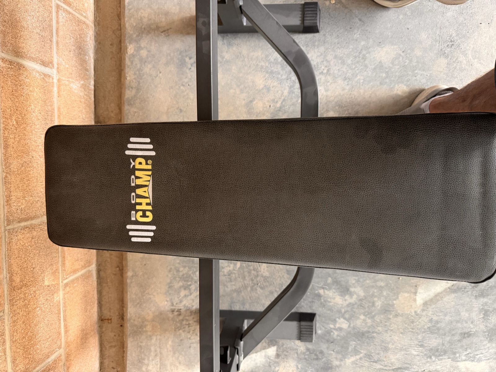 Body Champ Olympic Weight Bench with Preacher Curl and Leg Developer