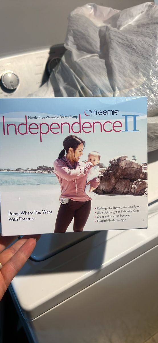 Freemie Independence II Hands-Free Wearable Breast Pump - Rechargeable, Portable, Hospital Grade