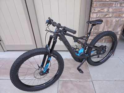 Specialized Levo FSR Comp 6Fattie Electric Mountain Bike - Full Suspension, Blue/Black