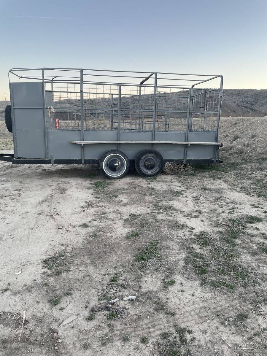Homemade Stock Trailer