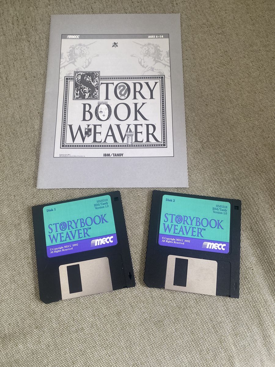 Story Book Weaver Floppy Disk Game