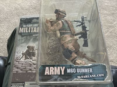 Mcfarlanes toys military m60 gunner