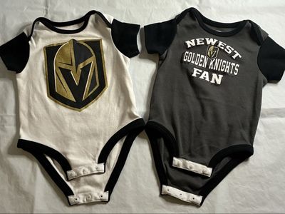 Vegas Golden Knights Baby Bodysuits 2-Pack – NHL – 3/6M