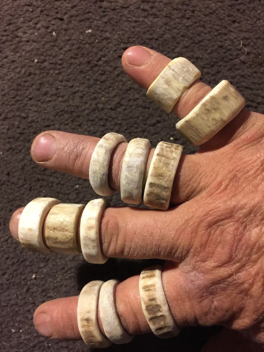 Elk and deer antler rings custom hand made $20 - $100 depending on design hit me up for more information 