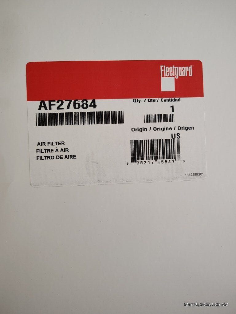 Oil/Fuel filters Ram