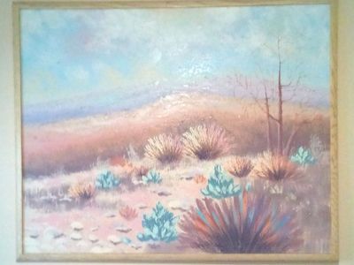 Original Southwest Landscape Oil Painting