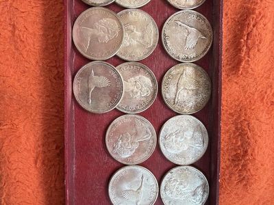 1$ Canadian constitutional silver geese