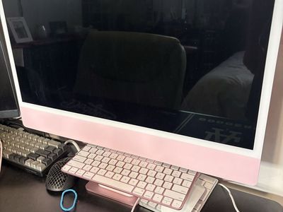 All in one iMac (Pink)