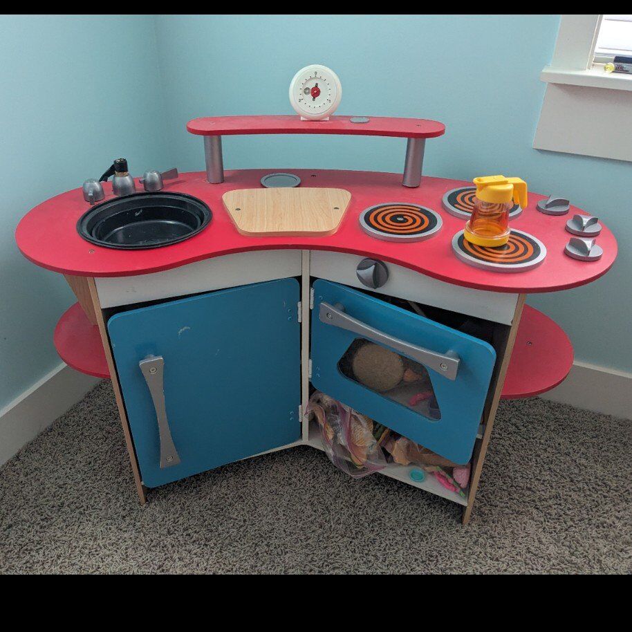 Melissa & Doug Cook Wooden Kitchen Kids Play Toys