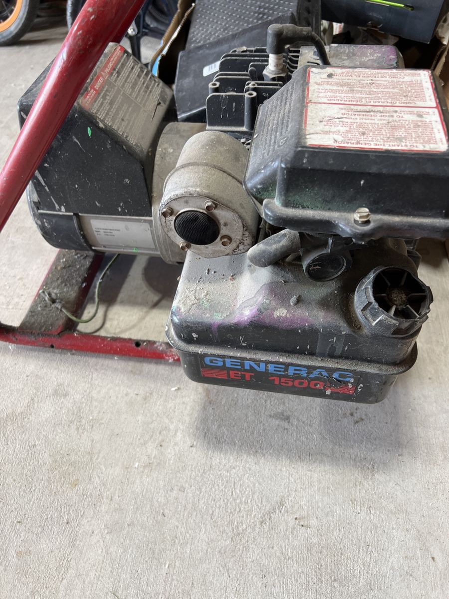 Generac 1500 Generator- does not run