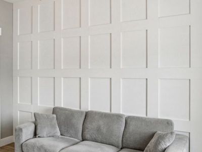 Beautiful Grey Couch