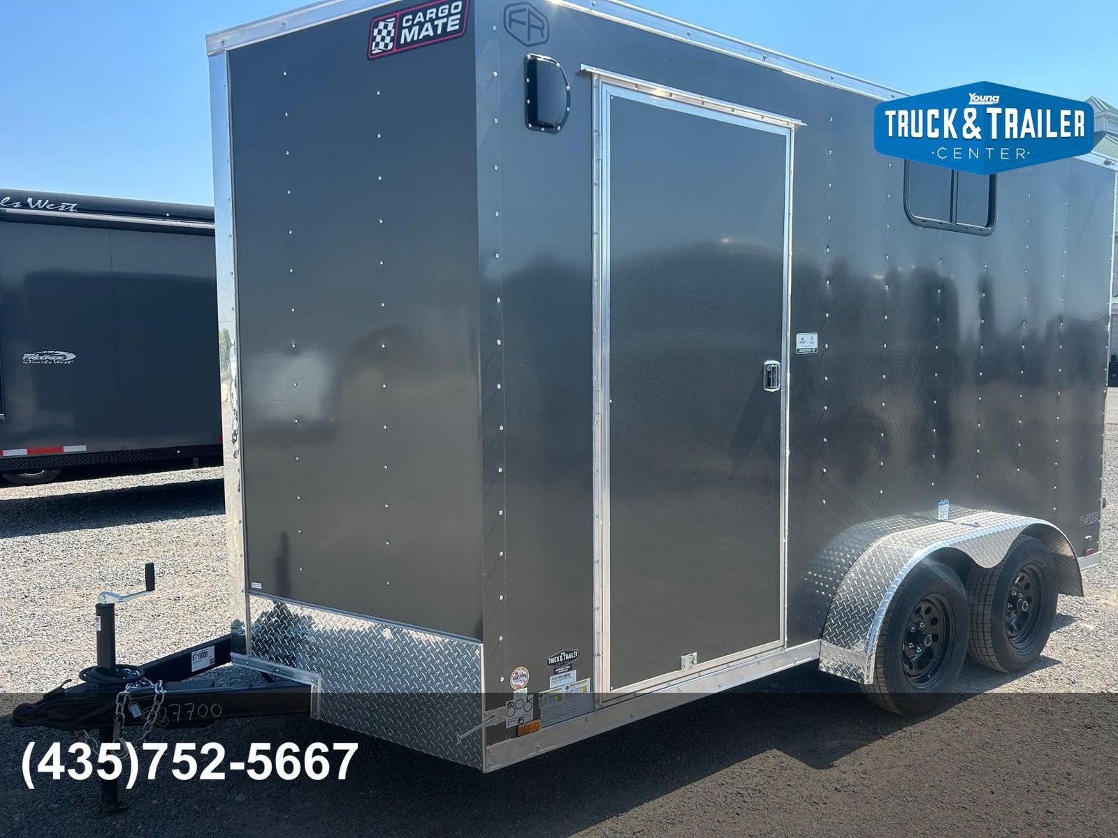 2027 Cargo Mate 7X14 with Rear Ramp Door