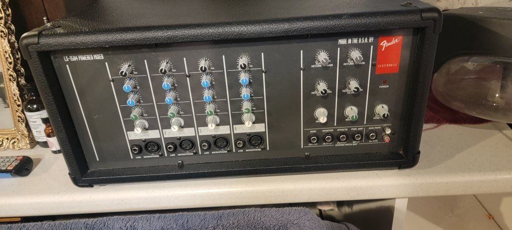 fender power mixer
