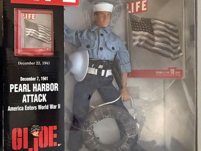 GI JOE U.S Navy Sailor LIFE Historical Editions Pearl Harbor Attack