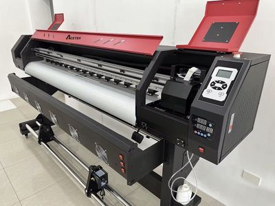 Large Format Eco Solvent Printer - High-Speed, Durable Commercial Printing Solution 1.8M vinyl car wrap