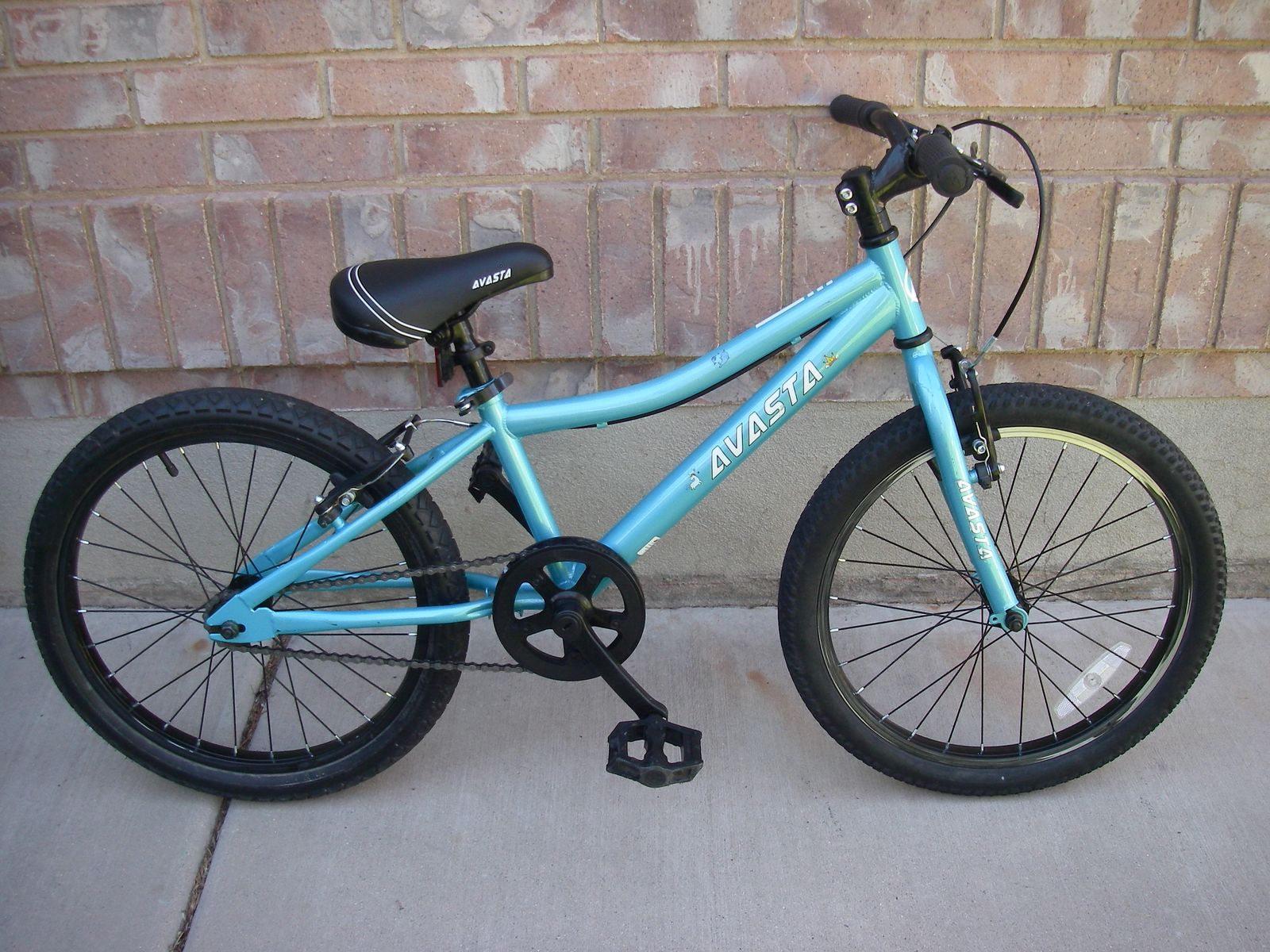 Boys or Girls 20" AVASTA BILBO Bike, Dual Hand Brakes (similar to Guardian), Blue, 20 Inch