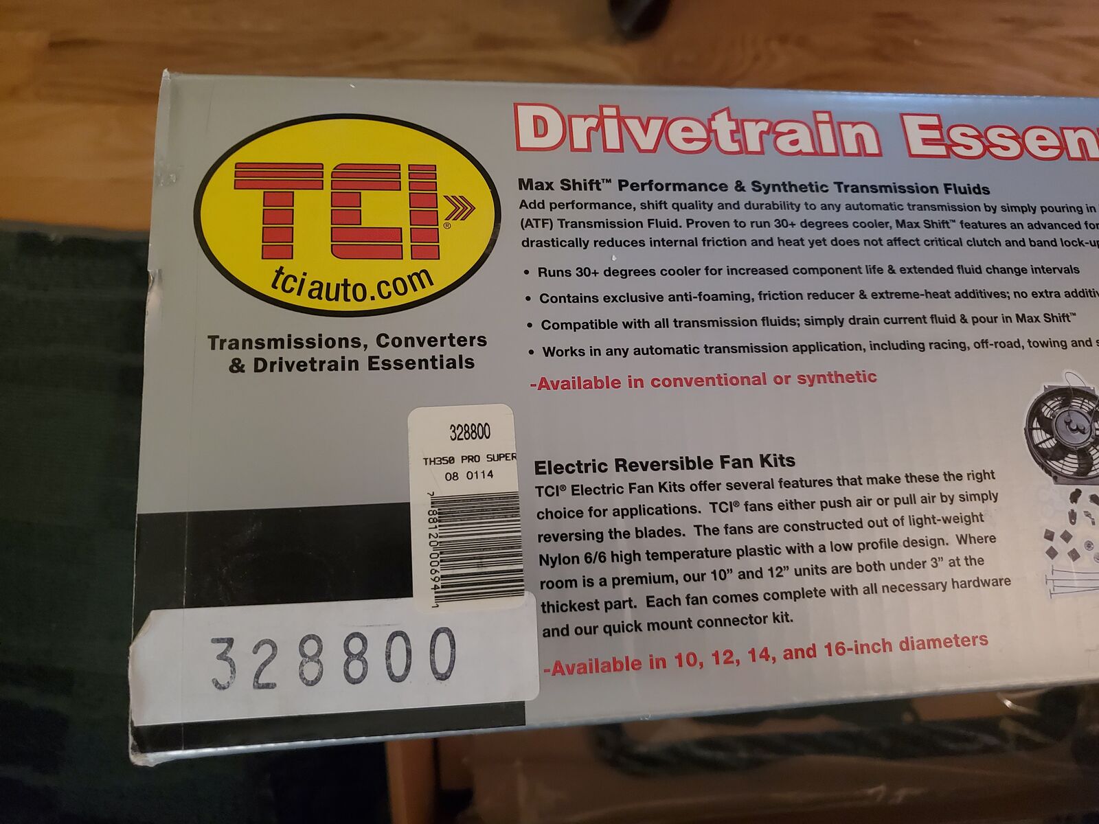 TCI TH 350 Pro overhaul kit