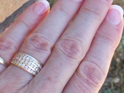14K Yellow Gold Diamond Ring