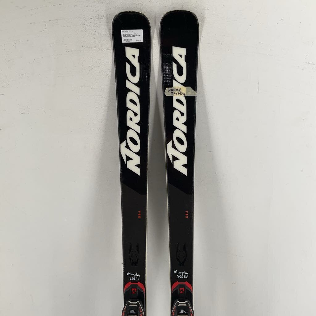 Nordica Dobermann GSJ w/ Marker Comp 12 System Bindings