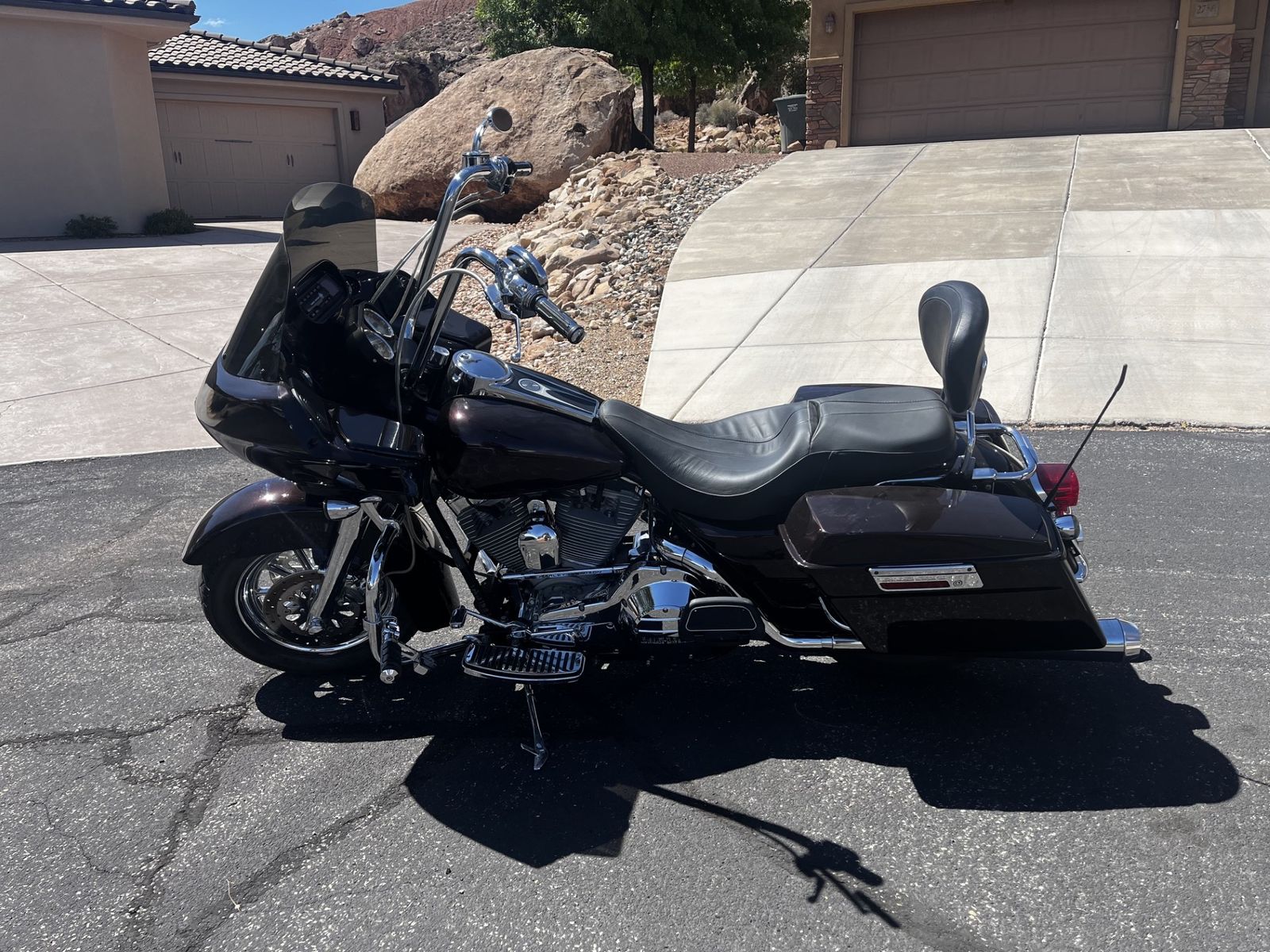 Harley-Davidson Road Glide Touring Motorcycle - Dark Burgundy
