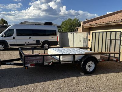 7x14’ Utility Trailer, Single Axle, solid