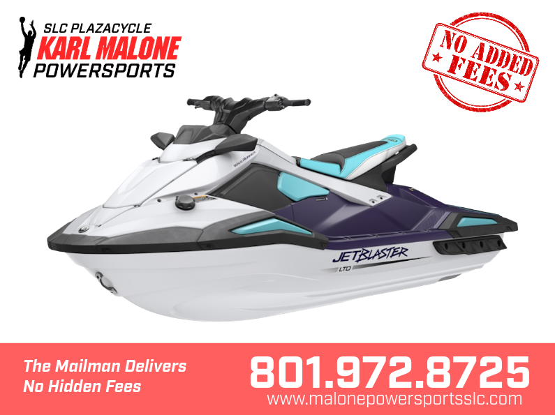2025 Yamaha Waverunner JetBlaster LTD Purple and W