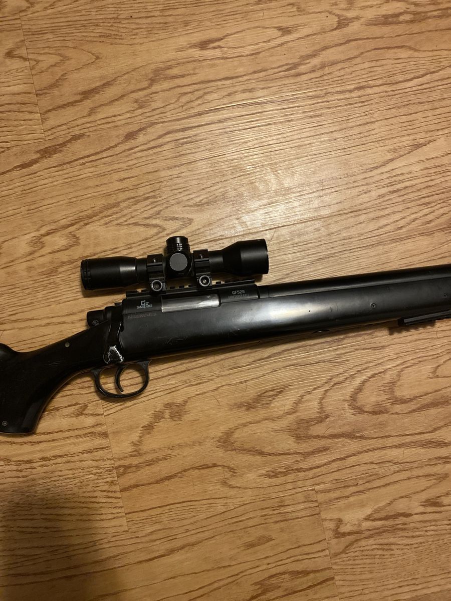 450fps airsoft bolt action sniper rifle with working scope