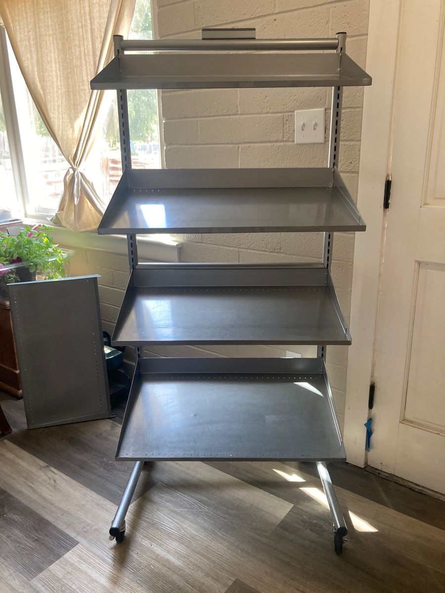 Stainless steel organizer unit