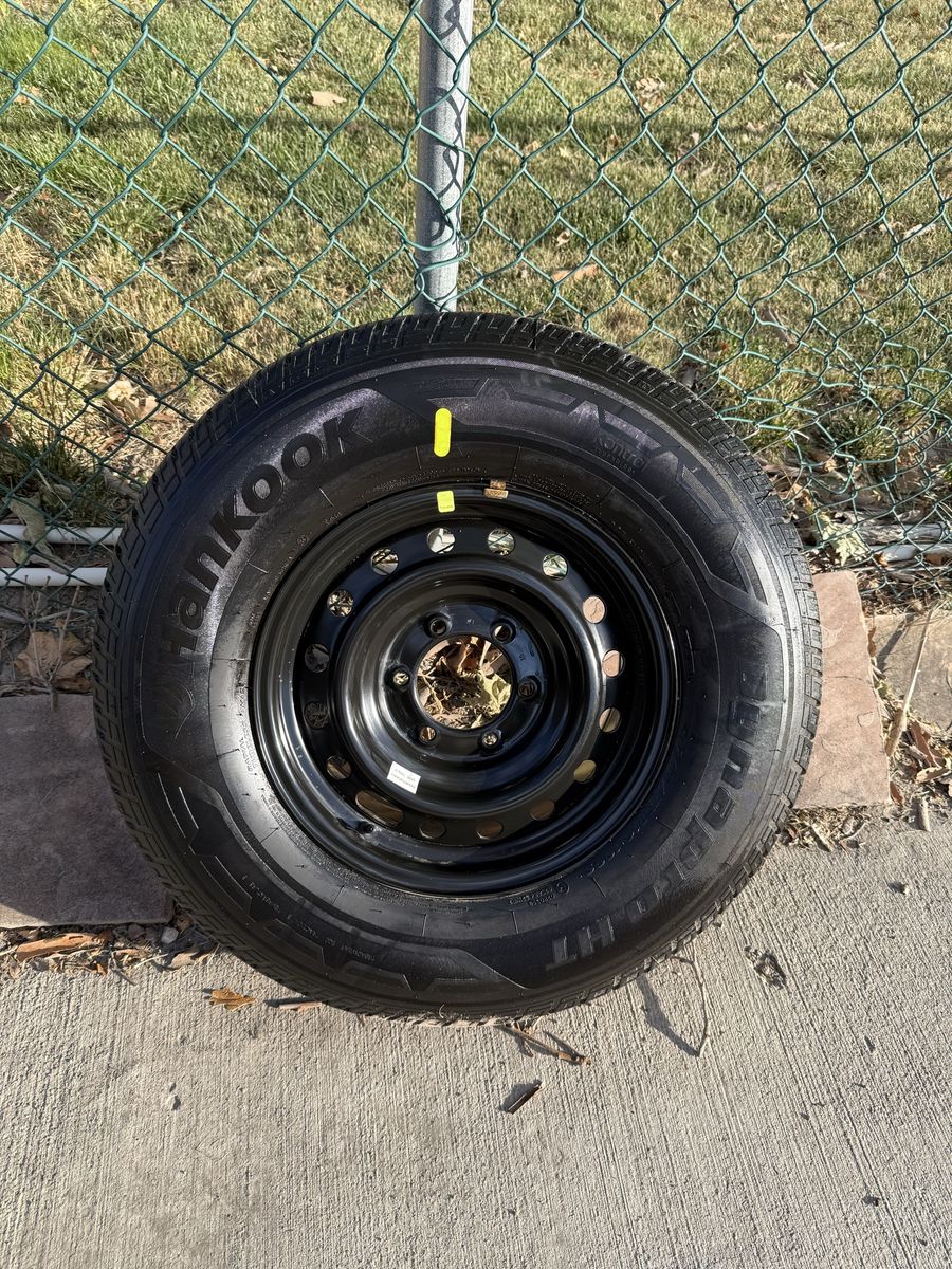 Toyota Tacoma OEM Full Size Spare - 16” Steel Wheel & Tire