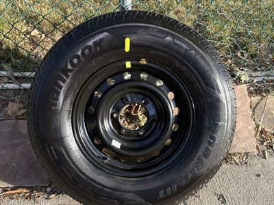 Toyota Tacoma OEM Full Size Spare - 16” Steel Wheel & Tire