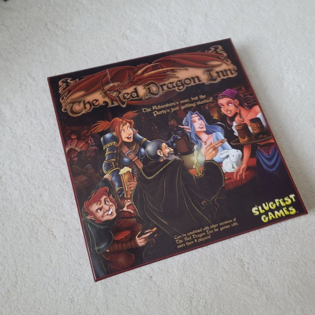 Slugfest Games The Red Dragon Inn Board Game - Complete Used Fantasy Party Game