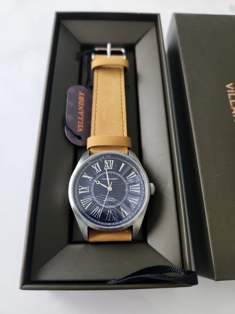 Villandry Men's Ocean Blue watch *NEW*