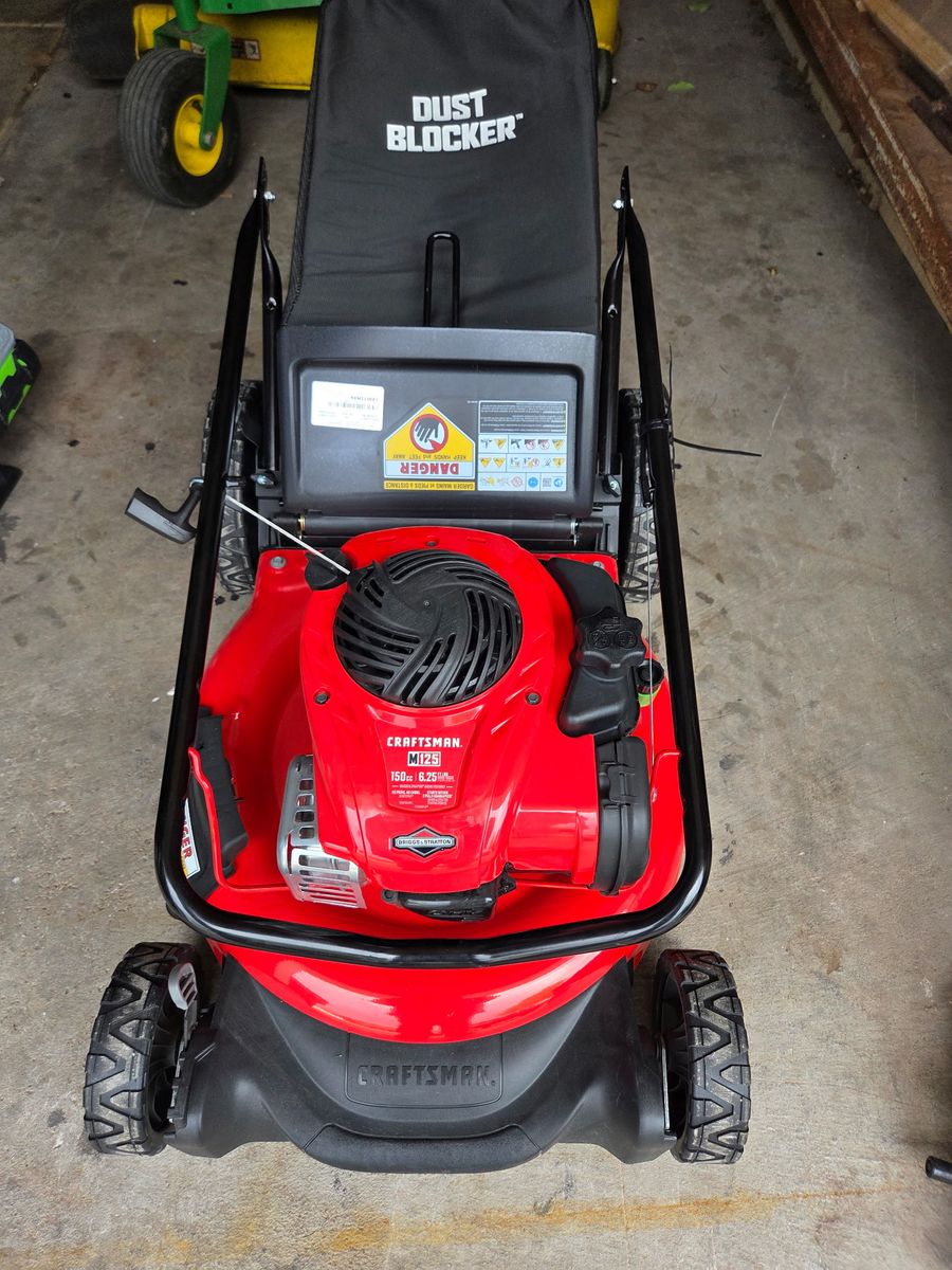 Craftsman 21” 150cc lawn mower.