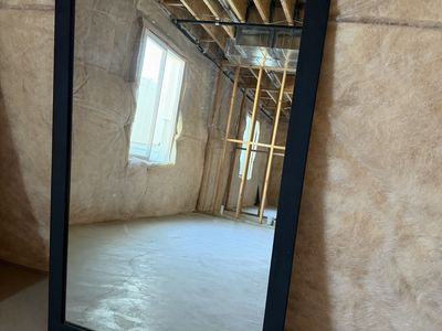 Picture frame mirror