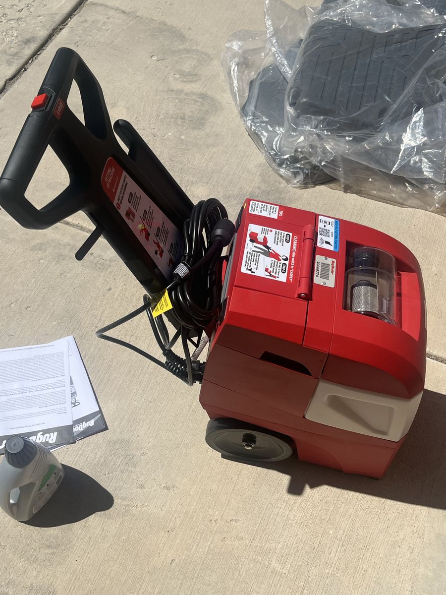 Rug doctor brand new shampooer