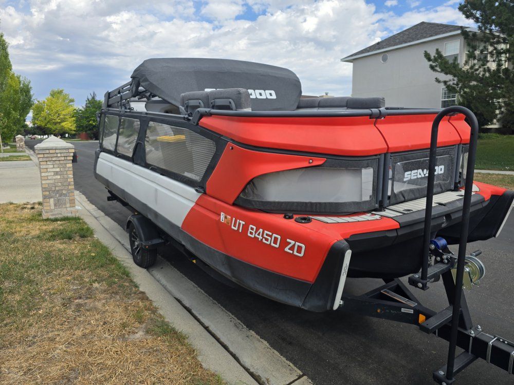 Sea-Doo Switch Pontoon Boat with Trailer