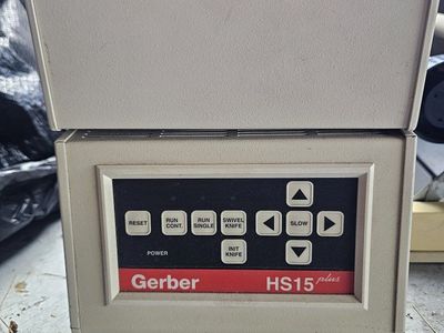 Gerber HS15 plus Vinyl Cutter Plotter with Dial Head Tool Kit