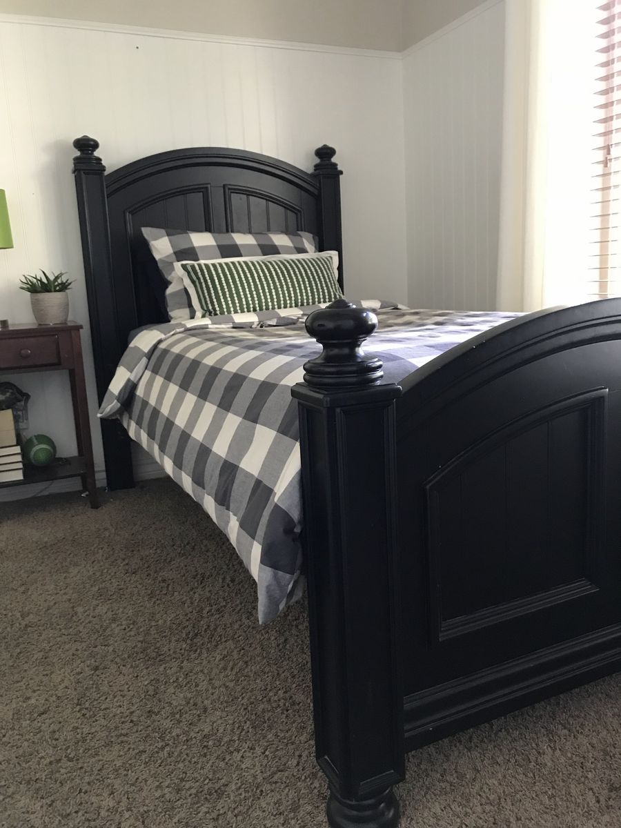 Solid Wood Twin XL Bed