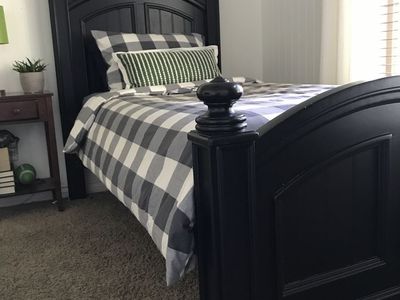 Solid Wood Twin XL Bed