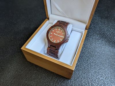 Woodie Specs Watch - Real Wood
