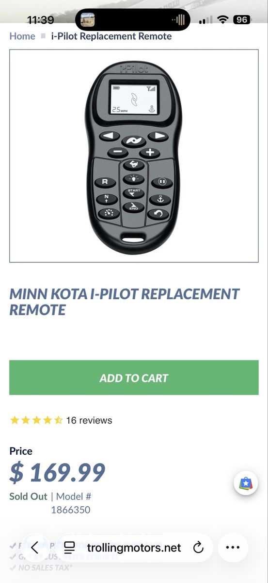 I Pilot Remote Works With All I Pilots Non Bt