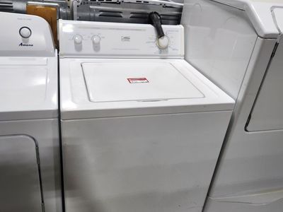 Estate White Top-Load Washer with Dual-Action Agitator