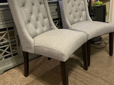 Side Chairs 2, Light Gray