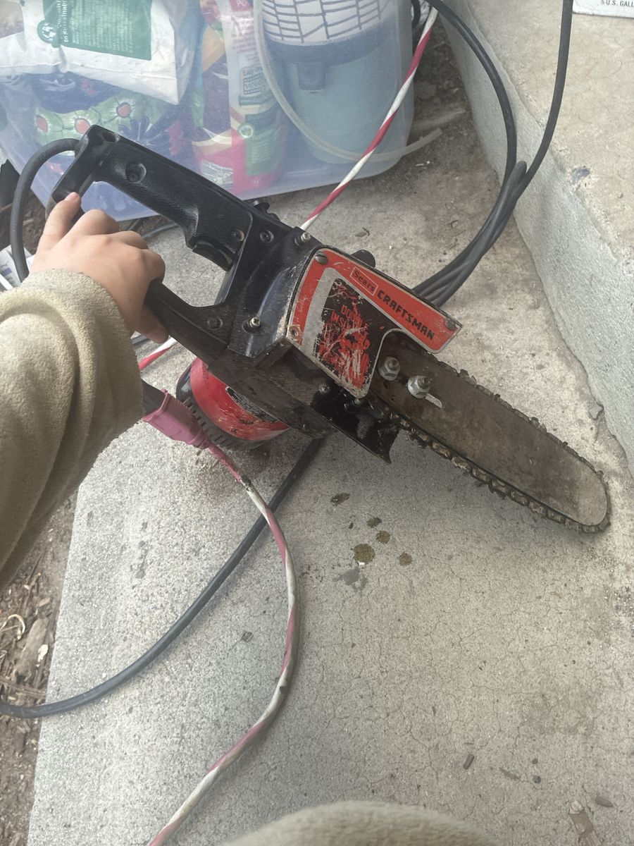Craftsman chainsaw works and runs well