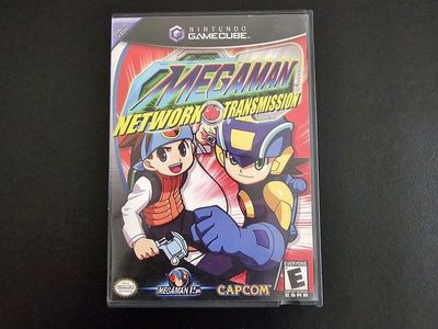 Mega Man (Megaman): Network Transmission (Nintendo GameCube, GC, 2003) - Complete in Box (CiB)
