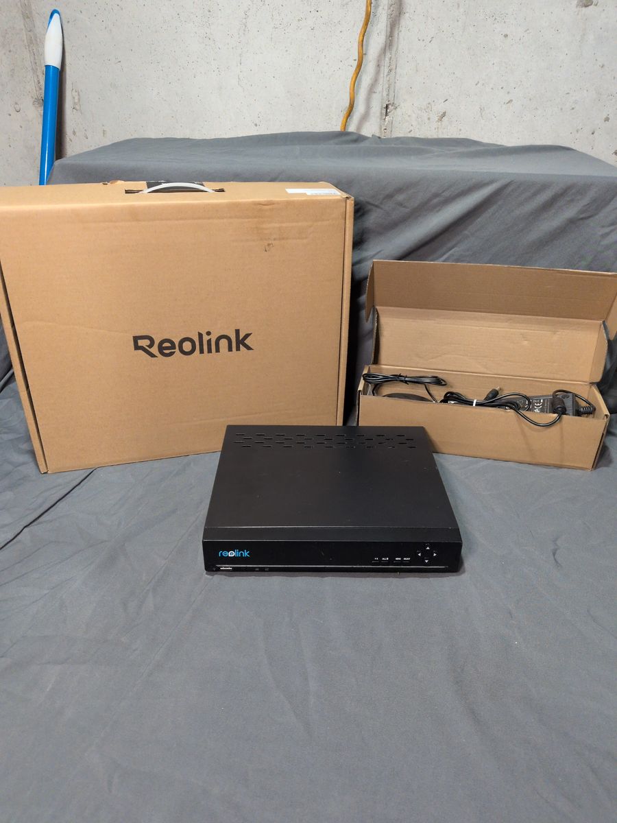 Reolink RLN8-410 8-Channel PoE NVR 2TB HDD Network Video Recorder -- Gently Used