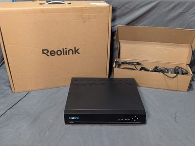 Reolink RLN8-410 8-Channel PoE NVR 2TB HDD Network Video Recorder -- Gently Used