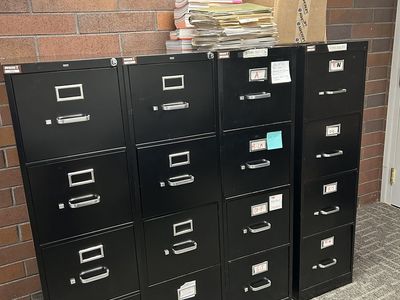 File cabinets