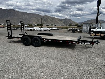 2026 PJ Trailers 7x20 6 Channel (CD) Equipment Fl"